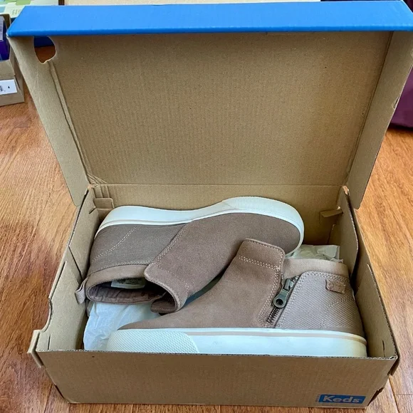 Keds Cooper Zip Boot Suede BRN - Picture 6 of 9